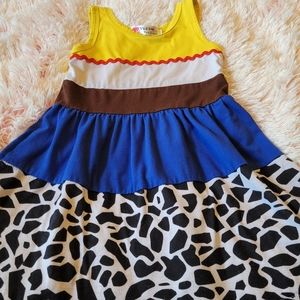 "Toy Story Jessie" inspired toddler dress